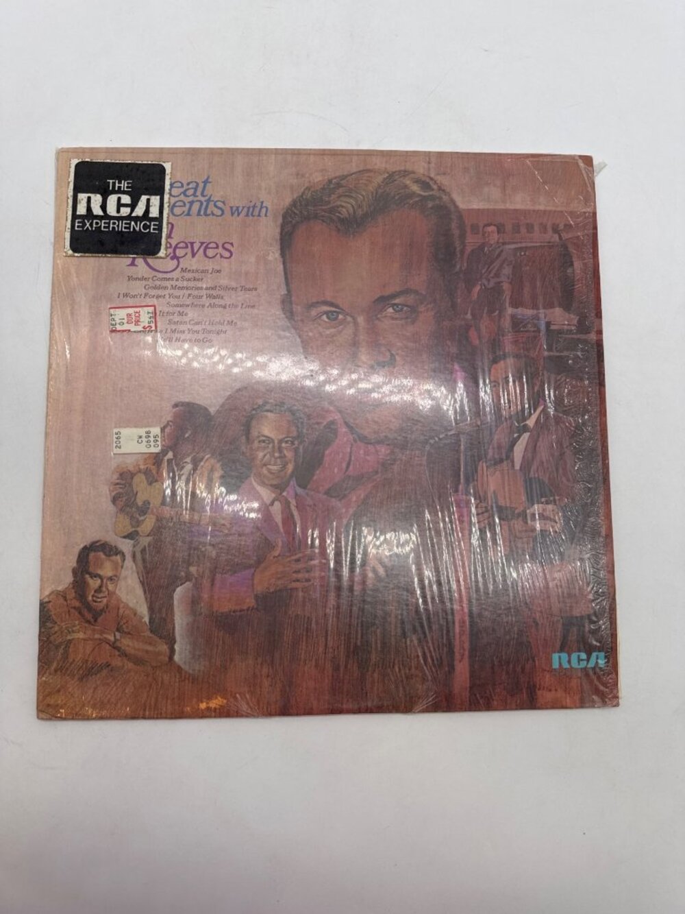 Great Moments With Jim Reeves Vinyl LP Album RCA Victor APL1-0330 1973